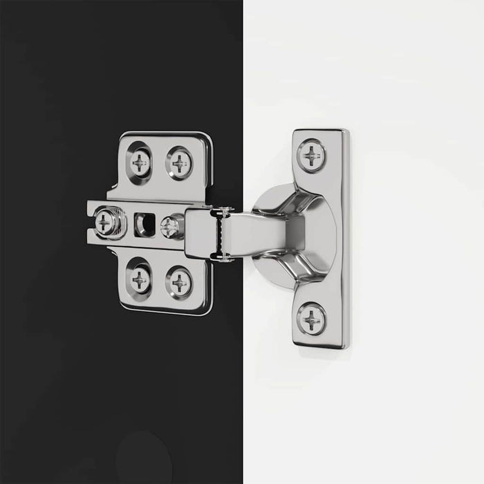 Mobile da Bagno Nero 72,5 x 36,5 x 100 cm Legno multistrato 888768