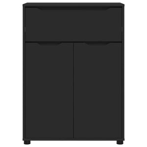 Mobile da Bagno Nero 72,5 x 36,5 x 100 cm Legno multistrato 888768