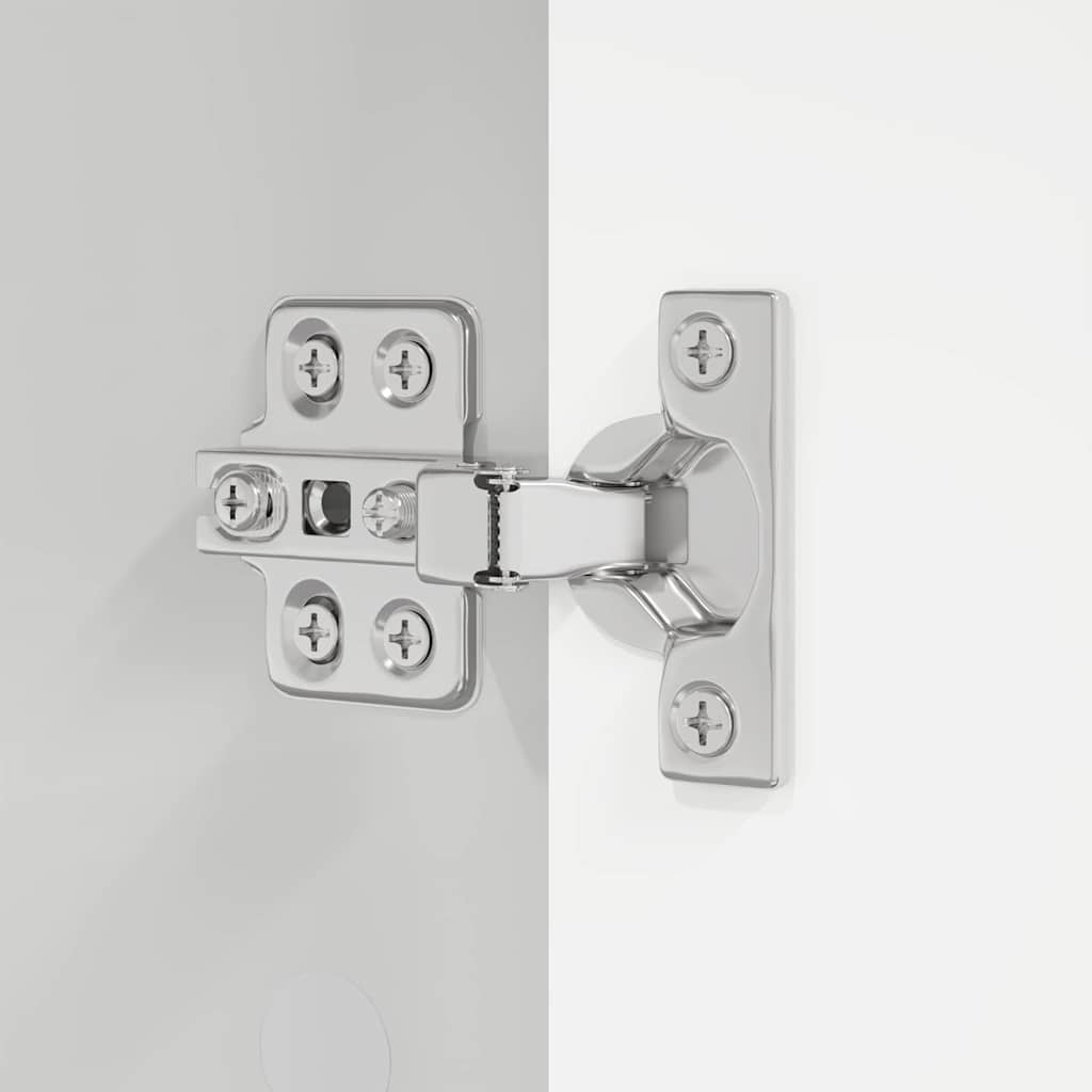 Mobile da Bagno con cassetto Bianco Lucido 72,5 x 36,5 x 100 cm 888771