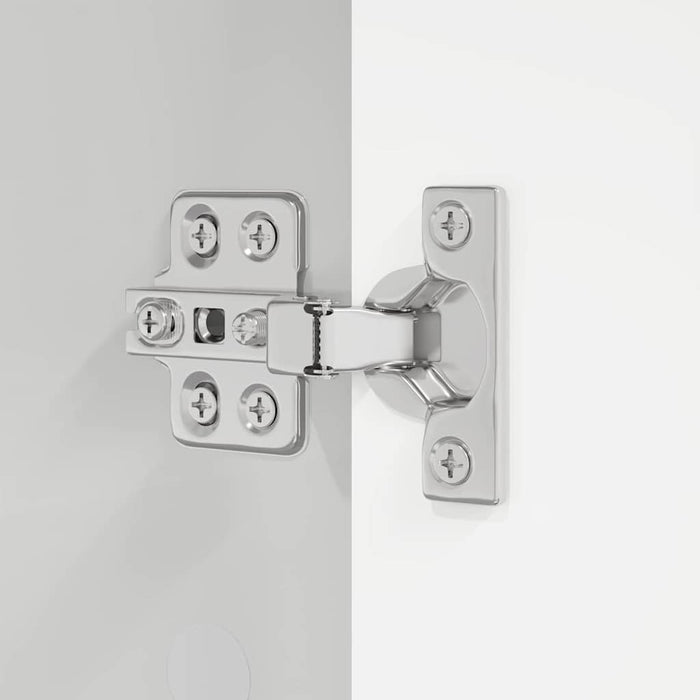 Mobile da Bagno con cassetto Bianco Lucido 72,5 x 36,5 x 100 cm 888771