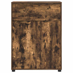 Mobile da Bagno con cassetto Rovere fumé 72,5 x 36,5 x 100 cm 888772