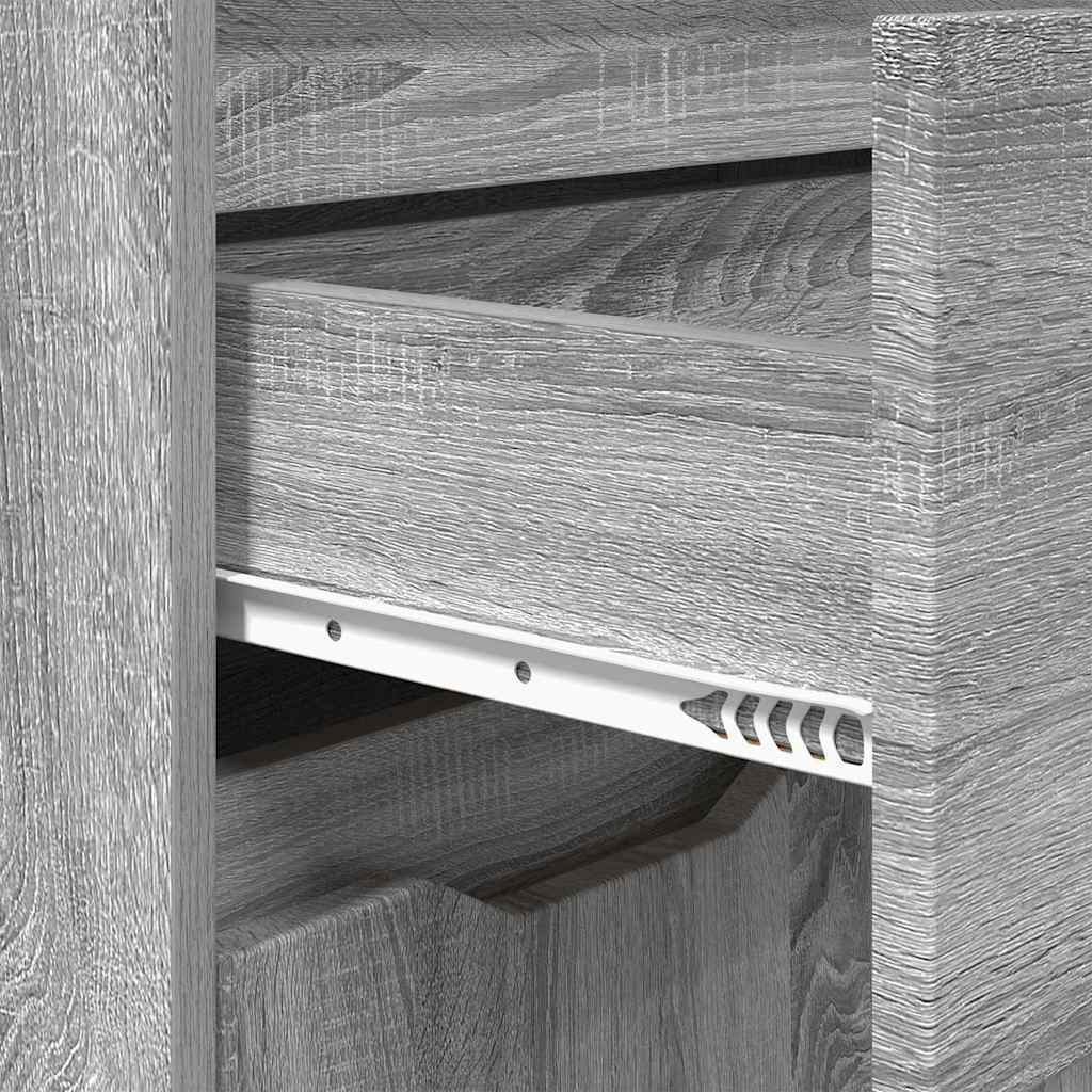 Mobile da Bagno con cassetto Grigio Sonoma 72,5 x 36,5 x 100 cm 888773