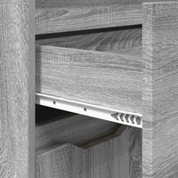 Mobile da Bagno con cassetto Grigio Sonoma 72,5 x 36,5 x 100 cm 888773