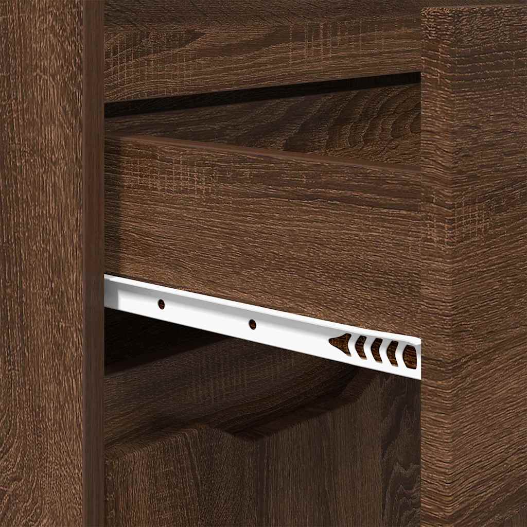 Mobile da Bagno con porta Rovere Marrone 72,5 x 36,5 x 100 cm 888774