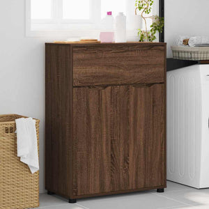 Mobile da Bagno con porta Rovere Marrone 72,5 x 36,5 x 100 cm 888774