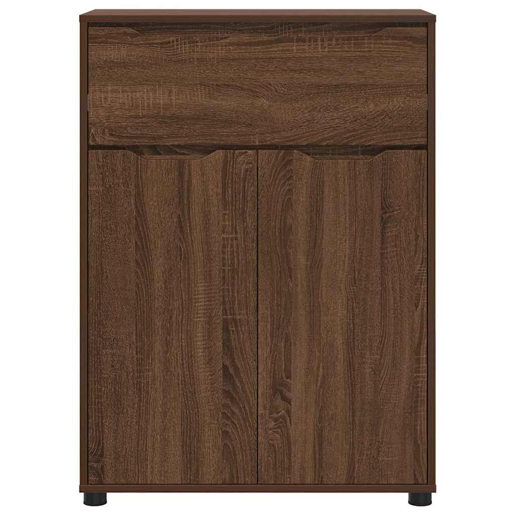 Mobile da Bagno con porta Rovere Marrone 72,5 x 36,5 x 100 cm 888774