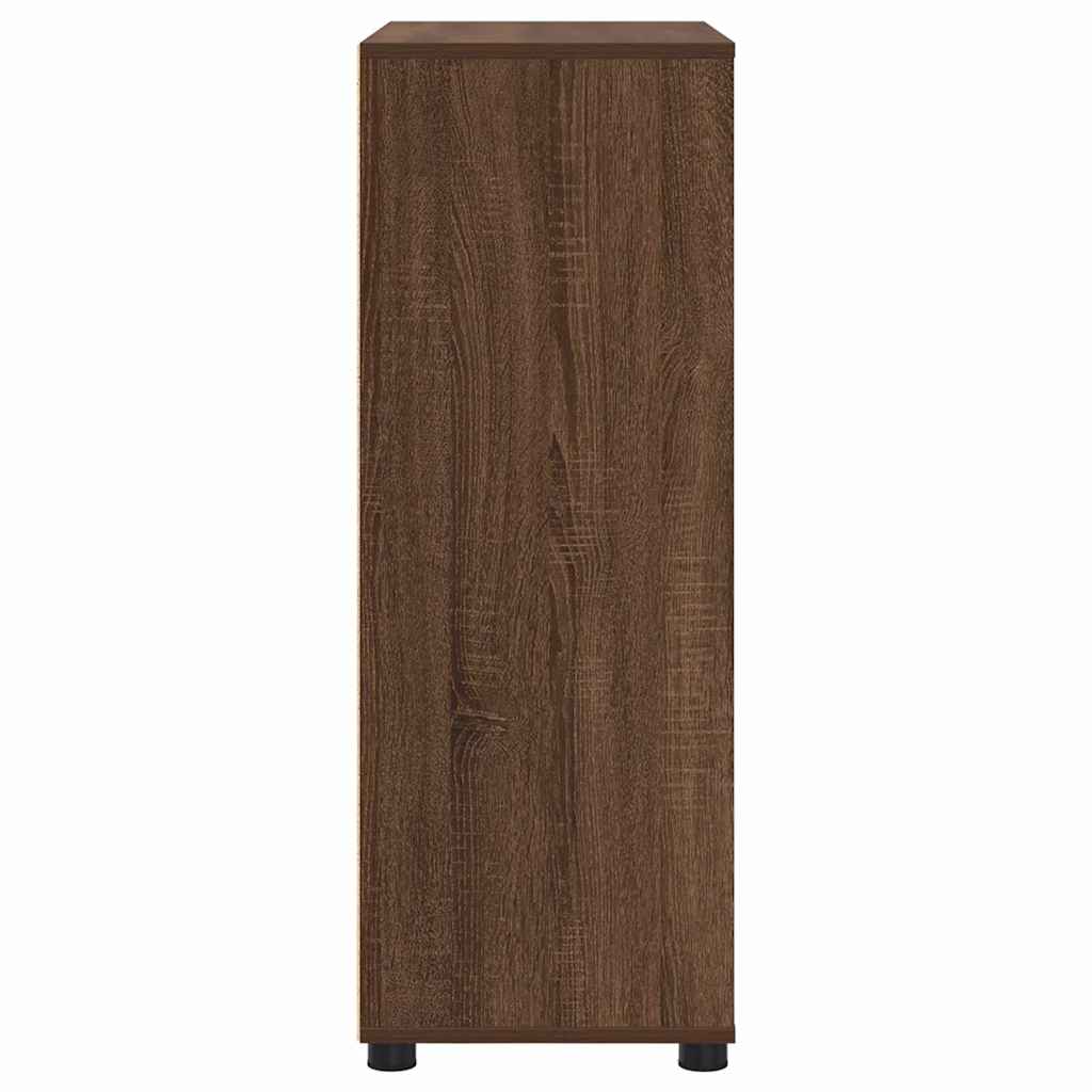 Mobile da Bagno con porta Rovere Marrone 72,5 x 36,5 x 100 cm 888774