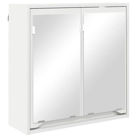 Mobiletto per specchio da bagno Bianco 60 x 20 x 60 cm 888777