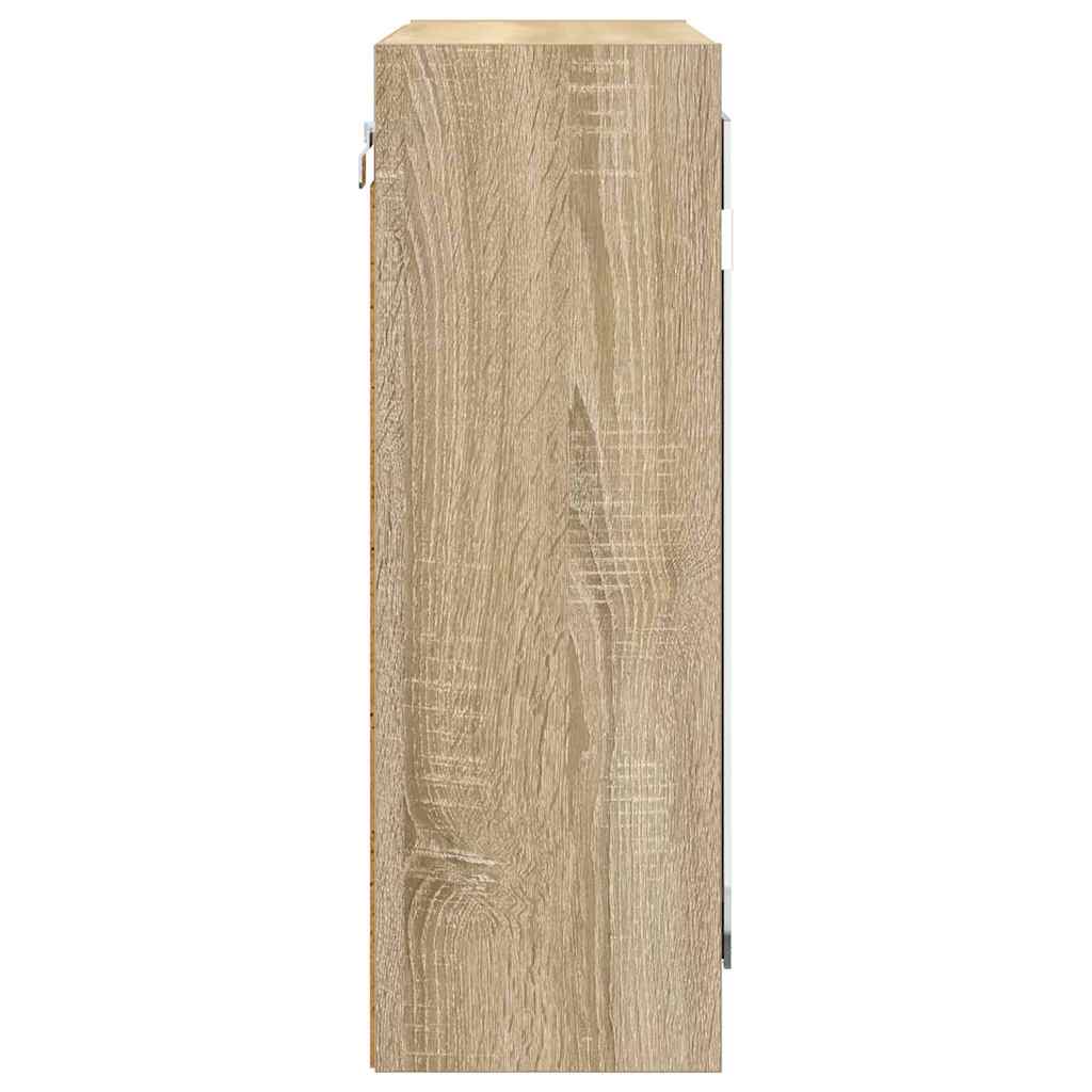 Mobiletto per specchio da bagno Rovere Sonoma 60 x 20 x 60 cm 888779