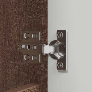 Mobiletto per specchio da bagno-Armadietto a Specchio da Bagno Rovere Marrone 60 x 20 x 60 cm