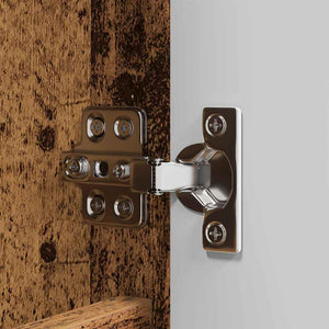 Mobiletto per specchio da bagno Legno vecchio 60 x 20 x 60 cm 888785