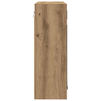 Mobiletto per specchio da bagno con porta Rovere artigianale 888786