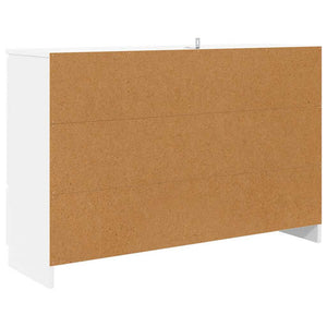 Credenza con cassetto Bianco 100 x 30 x 65,6 Legno multistrato 888787