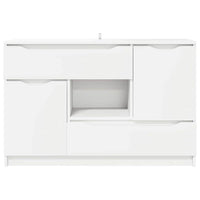 Credenza con cassetto Bianco 100 x 30 x 65,6 Legno multistrato 888787