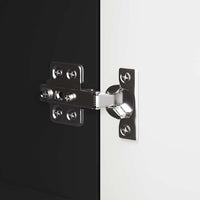 Credenza con cassetto Nero 100 x 30 x 65,6 Legno multistrato 888788