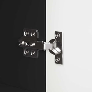 Credenza con cassetto Nero 100 x 30 x 65,6 Legno multistrato 888788