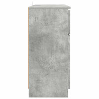 Credenza Grigio cemento 100 x 30 x 65,6 Legno multistrato 888790