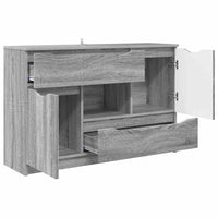 Credenza Grigio Sonoma 100 x 30 x 65,6 Legno multistrato 888793