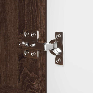 Credenza Rovere Marrone 100 x 30 x 65,6 Legno multistrato 888794