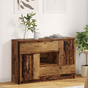 Credenza-Buffet-Armadio da cucina Legno vecchio 100 x 30 x 65,6 Legno multistrato