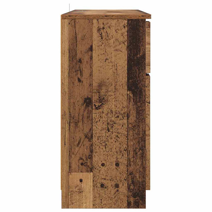 Credenza-Buffet-Armadio da cucina Legno vecchio 100 x 30 x 65,6 Legno multistrato