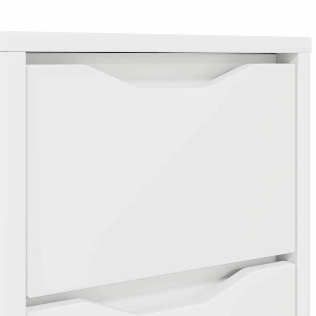 Comodini 2 pcs Bianco 30,5 x 30 x 43 cm Legno multistrato 888798
