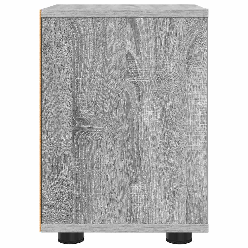 Comodini con cassetto 2 pcs Grigio Sonoma 30,5 x 30 x 43 cm 888810