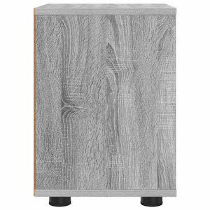 Comodini con cassetto 2 pz-Set di 2 Tavolino da notte Grigio Sonoma 30,5 x 30 x 43 cm