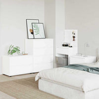 Armadio Bianco 80 x 48 x 57 cm Legno multistrato 888817