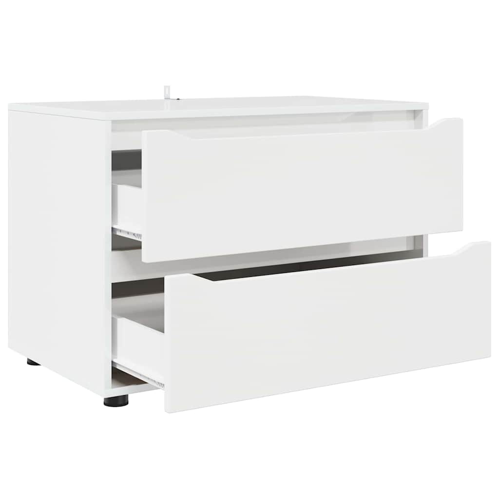 Armadio Bianco 80 x 48 x 57 cm Legno multistrato 888817