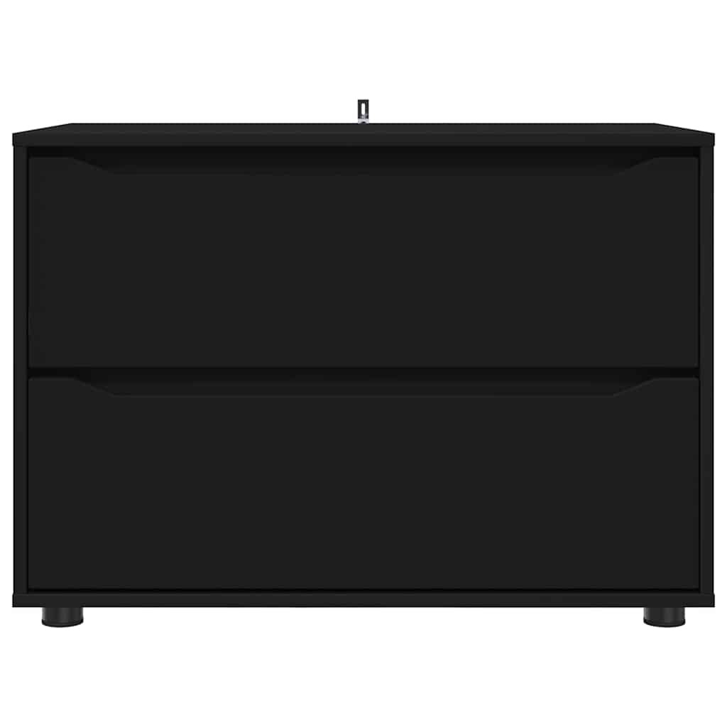 Armadio Nero 80 x 48 x 57 cm Legno multistrato 888818