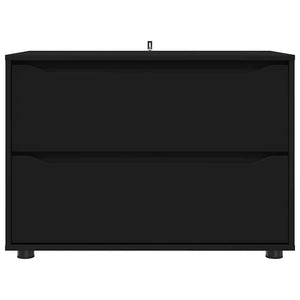 Armadio Nero 80 x 48 x 57 cm Legno multistrato 888818