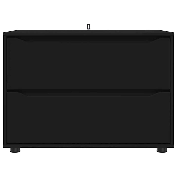 Armadio Nero 80 x 48 x 57 cm Legno multistrato 888818