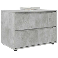 Armadio Grigio cemento 80 x 48 x 57 cm Legno multistrato 888820