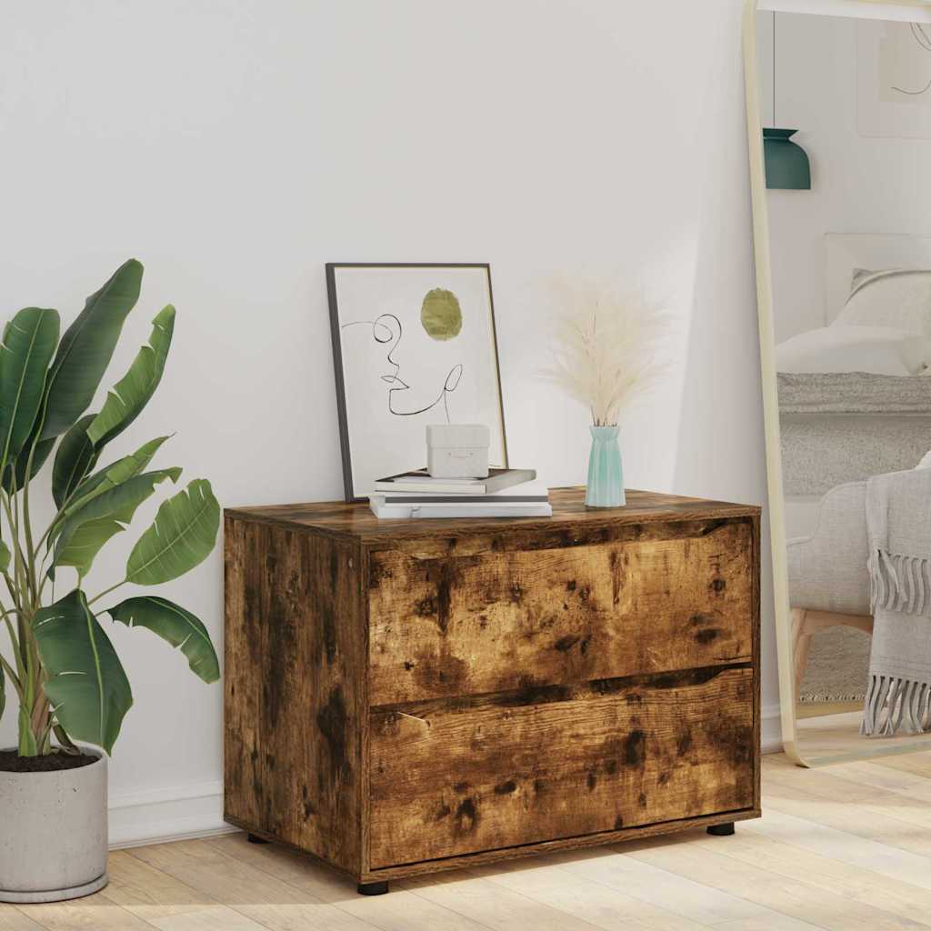 Armadio Rovere fumé 80 x 48 x 57 cm Legno multistrato 888822