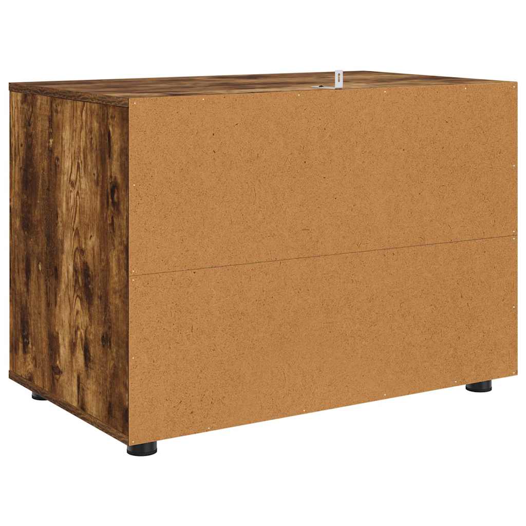 Armadio Rovere fumé 80 x 48 x 57 cm Legno multistrato 888822