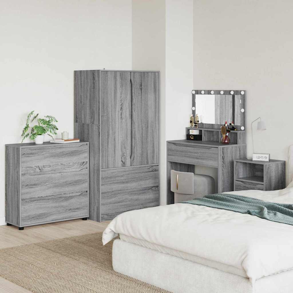 Armadio Grigio Sonoma 80 x 48 x 57 cm Legno multistrato 888823