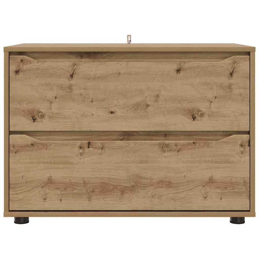 Armadio Rovere artigianale 80 x 48 x 57 cm Legno multistrato 888826