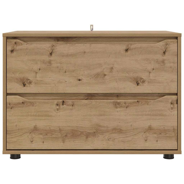 Armadio Rovere artigianale 80 x 48 x 57 cm Legno multistrato 888826