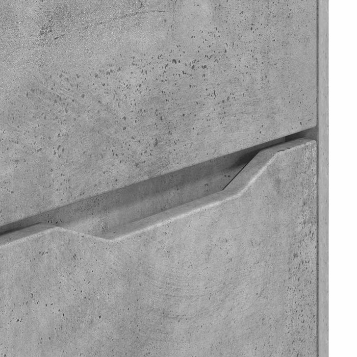 Armadio Grigio cemento 60 x 48 x 57 cm Legno multistrato 888830