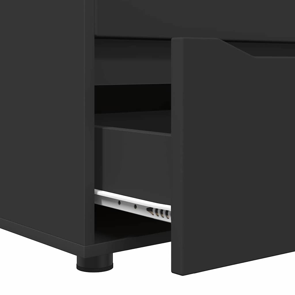 Armadio Nero 40 x 48 x 57 cm Legno multistrato 888838