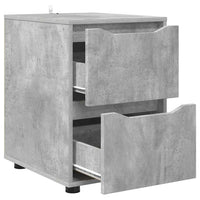 Armadio Grigio cemento 40 x 48 x 57 cm Legno multistrato 888840