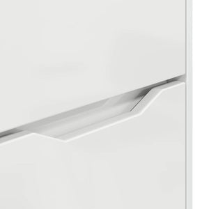 Armadio Bianco Lucido 40 x 48 x 57 cm Legno multistrato 888841