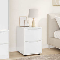 Armadio Bianco Lucido 40 x 48 x 57 cm Legno multistrato 888841