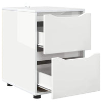 Armadio Bianco Lucido 40 x 48 x 57 cm Legno multistrato 888841