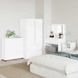 Armadio Bianco 80 x 31 x 81 cm Legno multistrato 888847