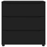 Armadio Nero 80 x 31 x 81 cm Legno multistrato 888848