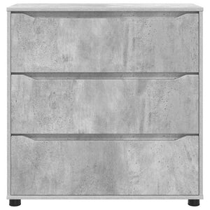 Armadio Grigio cemento 80 x 31 x 81 cm Legno multistrato 888850
