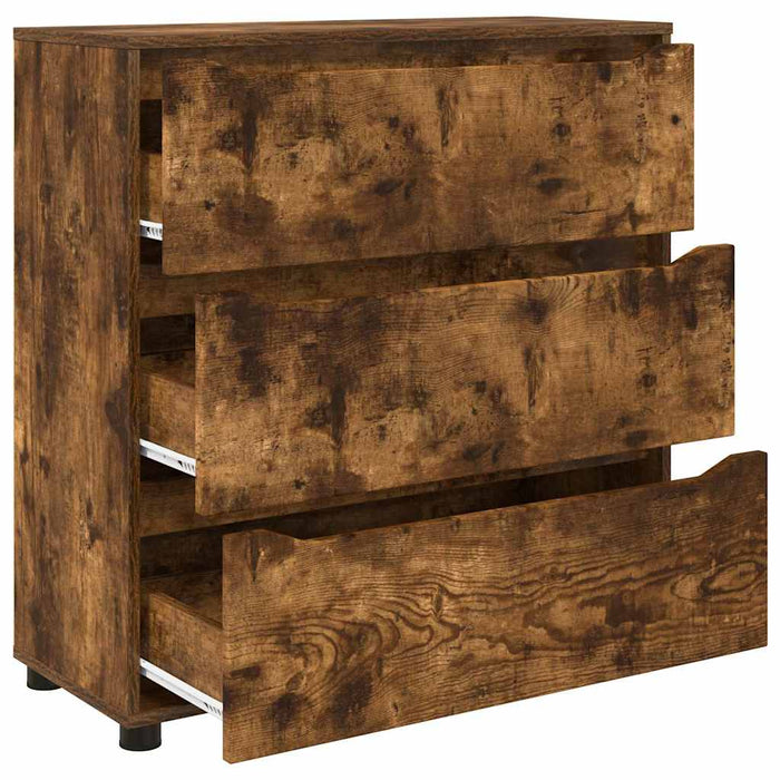 Armadio Rovere fumé 80 x 31 x 81 cm Legno multistrato 888852