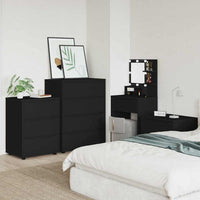 Armadio Nero 60 x 48 x 81 cm Legno multistrato 888858